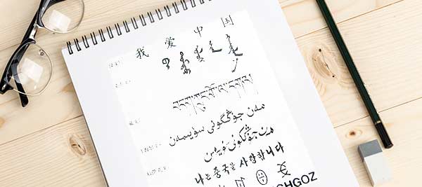 少數民族文字識別